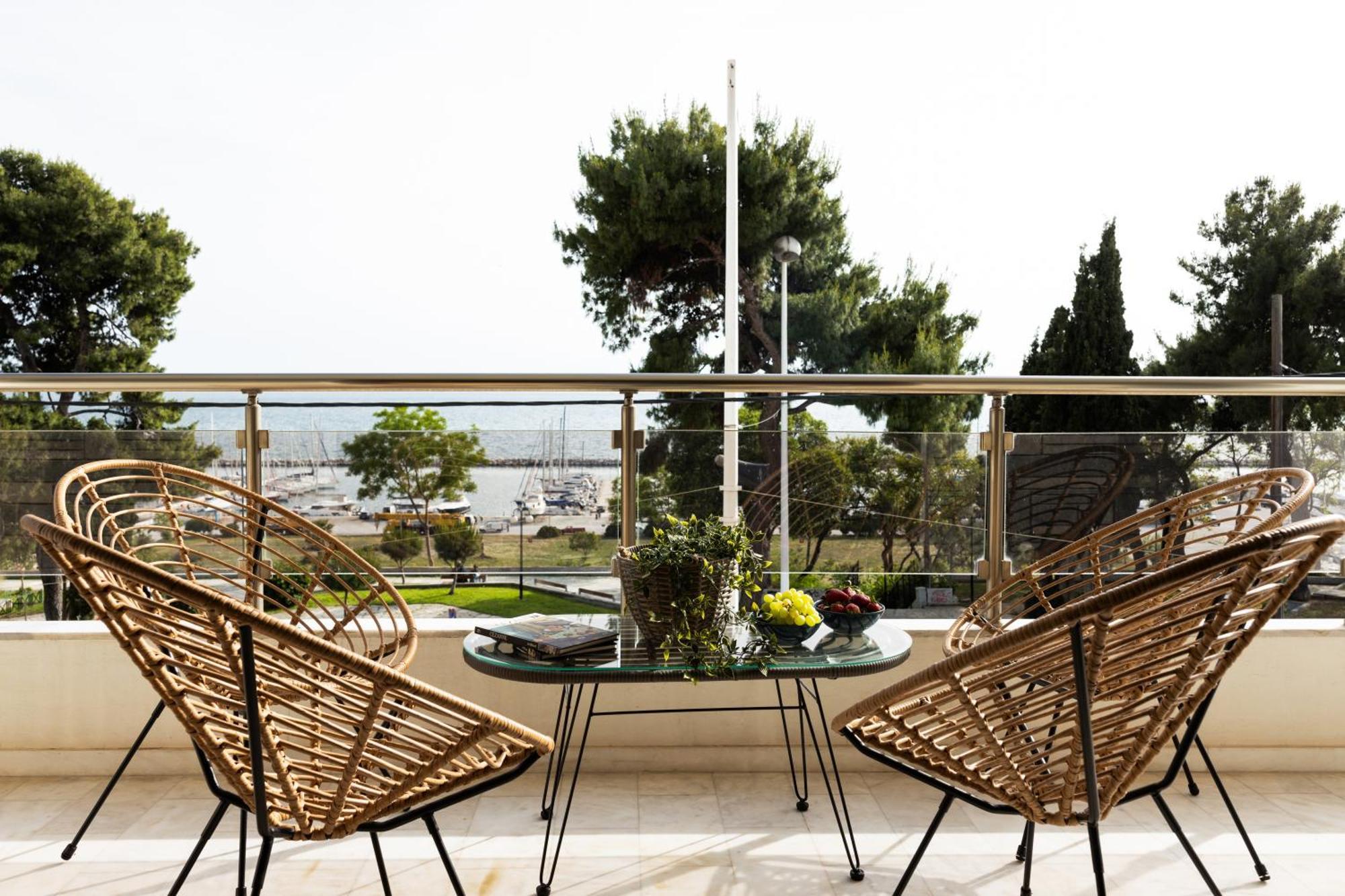 Champagne Sea View Apartment By Binobi! Thessaloniki Exterior foto